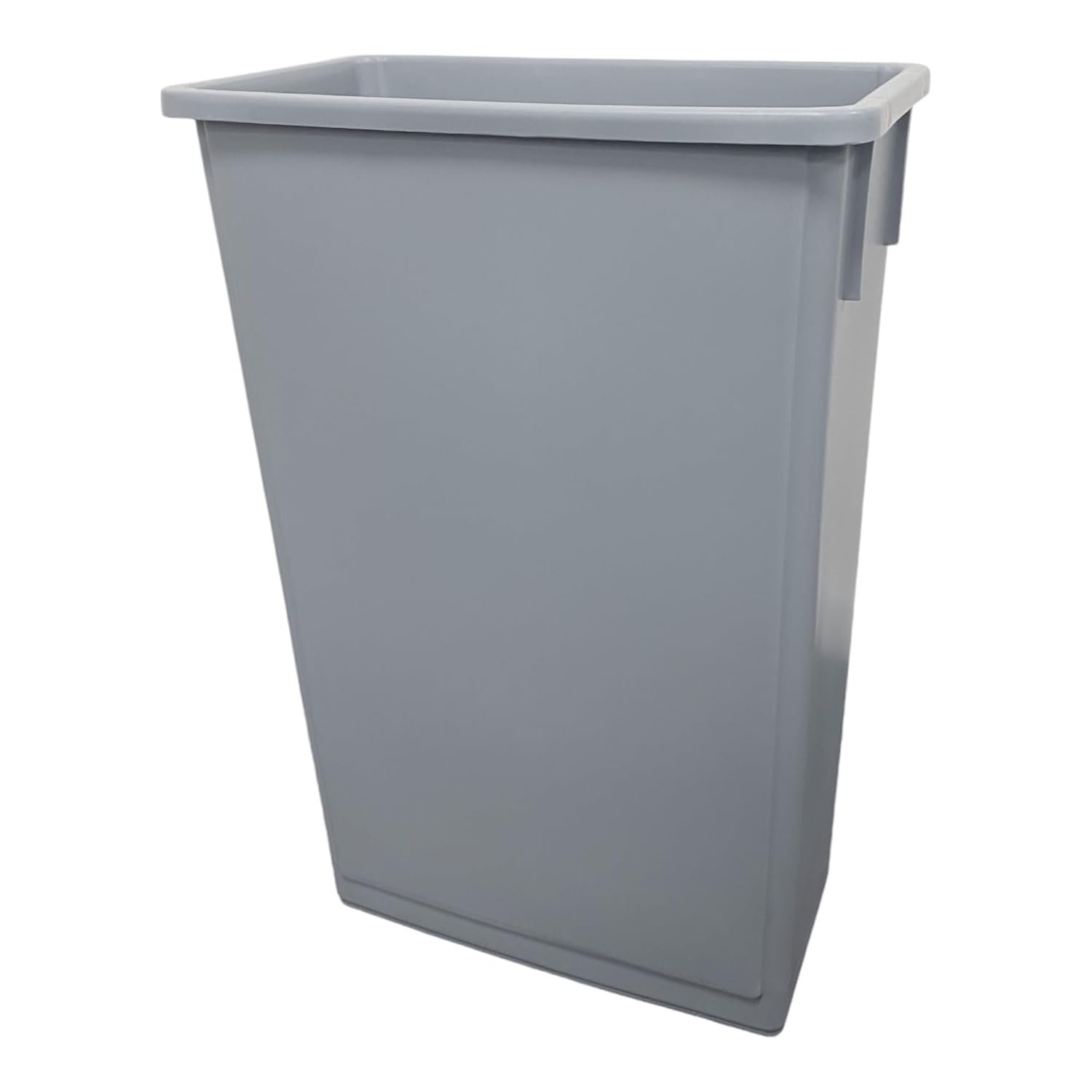 Chabrias Ltd Grey Slim Recycling Bin, Bins For Kitchen, 87 Litre, Space-Saving Design, Durable Plastic, Easy-to-Clean, Ideal for Home, Office, Pubs, Waste Solution, Effortless Disposal (1)