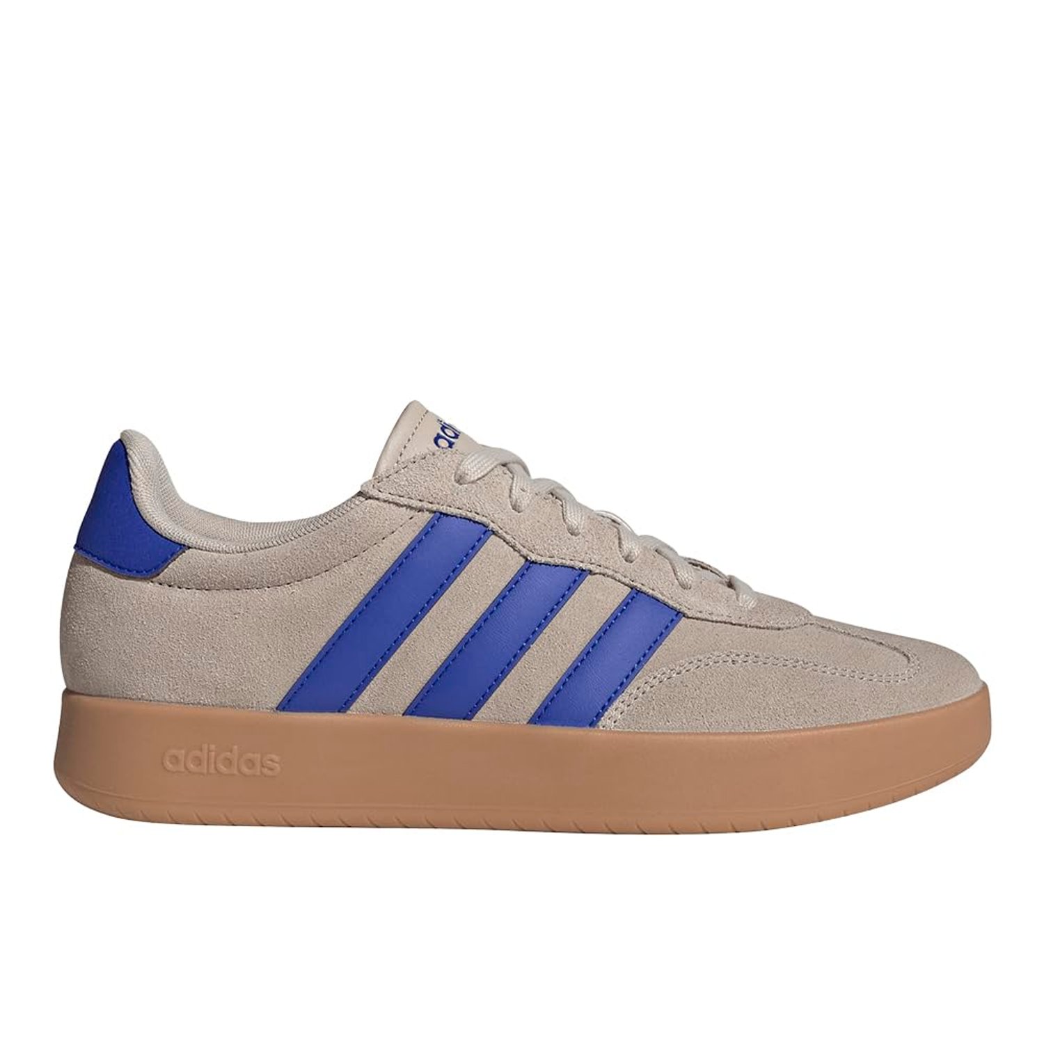 adidas Men's Barreda Sneaker, Wonder Beige/Lucid Blue/Gum, 6 UK
