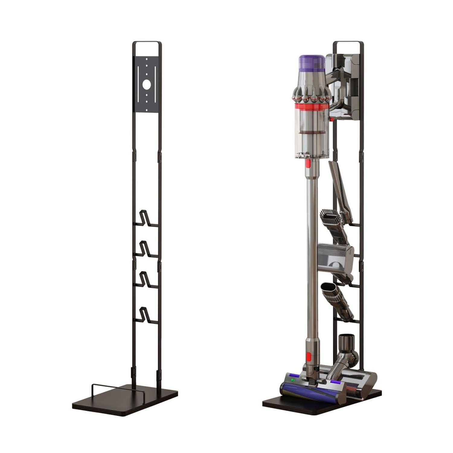 Foho Vacuum Stand for Dyson V16 Gen5 V15 V12 V11 V10 V8 V7 V6 Stable Metal Storage Bracket Holder Stand Handheld Cordless Vacuum Cleaners & Accessories