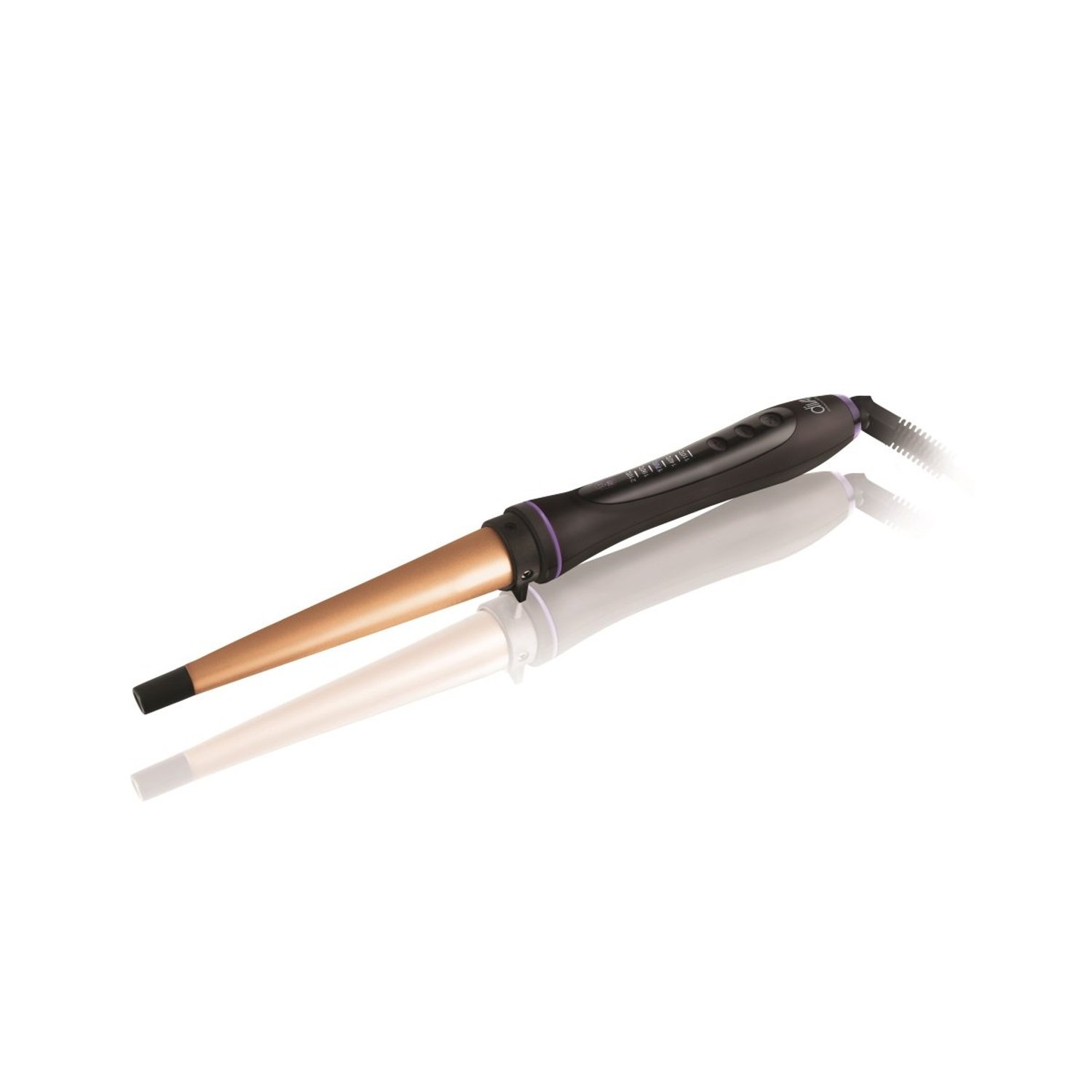 Diva Pro Styling Digital Wand (13-25mm) with Macadamia, Argan Oil & Keratin infused ceramic barrel