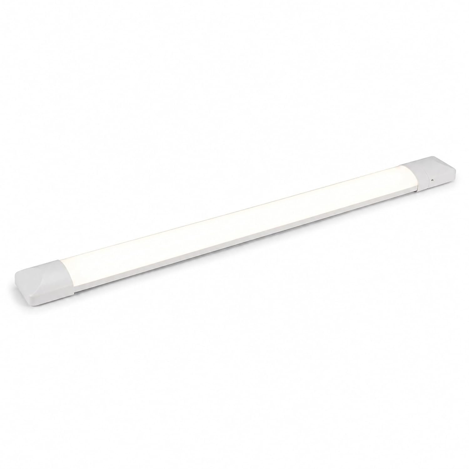 LampStation 4FT LED Batten Light 3CCT 24W/30W/36W | 3000K 4000K 6500K Kitchen Lights Ceiling LED | IP54 Slim Batten Light for Garage Kitchen Office Utility | 3 Year Warranty | Energy Class E