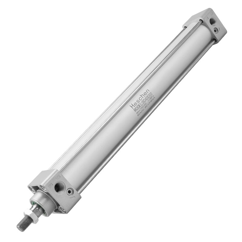 Heschen Pneumatic Standard Cylinder SC 40 Bore, Double Acting Single Rod Air Cylinder, PT1/4" Port, 40mm Bore (300mm Stroke)