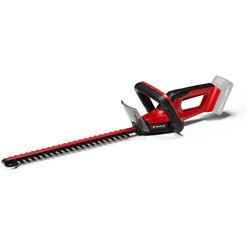 Einhell Cordless Hedge Trimmer 18V Power X-Change, 40cm (16 Inch), Lightweight, Laser-Cut Diamond-Ground Steel Blades, incl. Quiver, Without Battery GC-CH 18/40 Li Solo