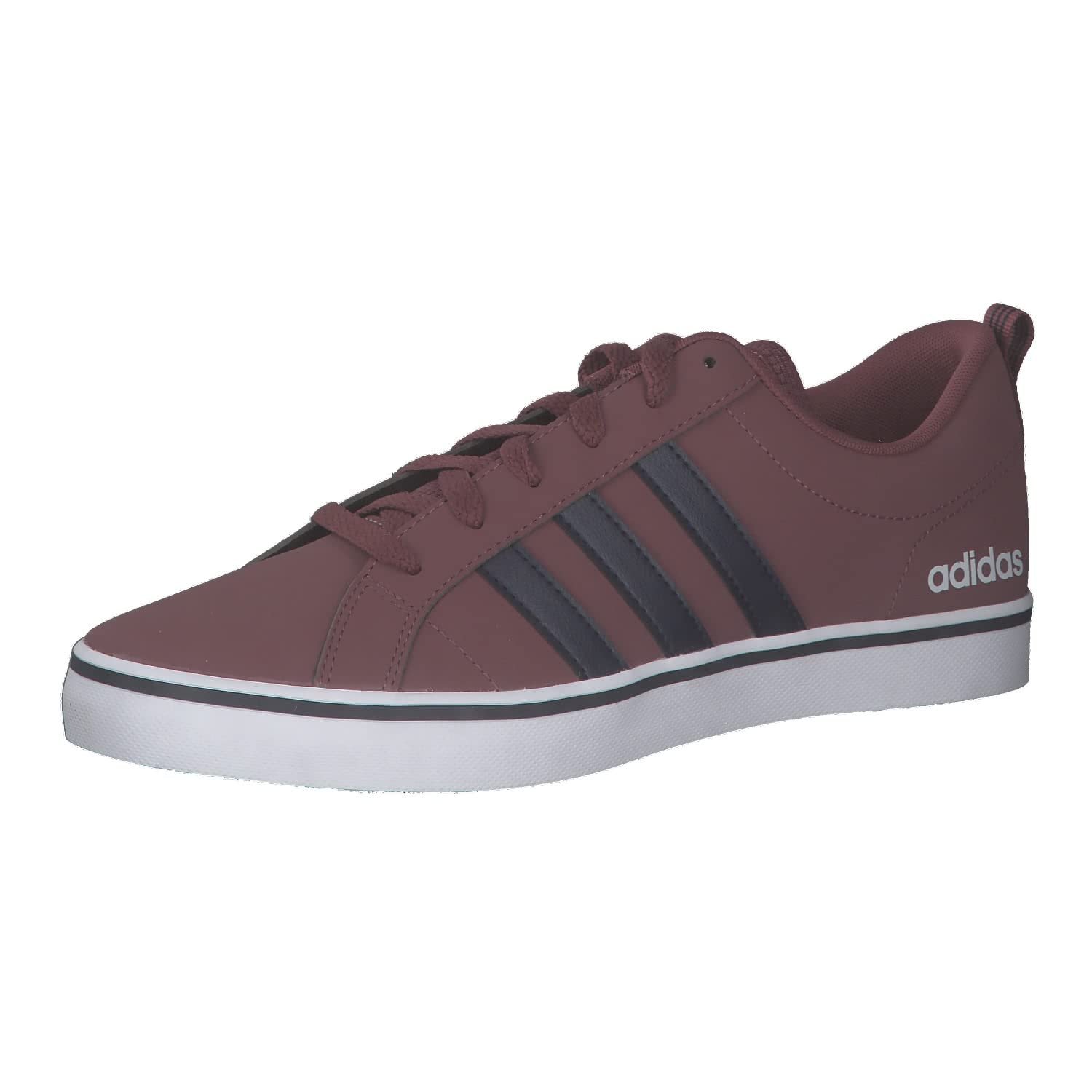 adidas Men's Vs Pace Sneaker, Quiet Crimson Legend Ink Ftwr White, 8 UK