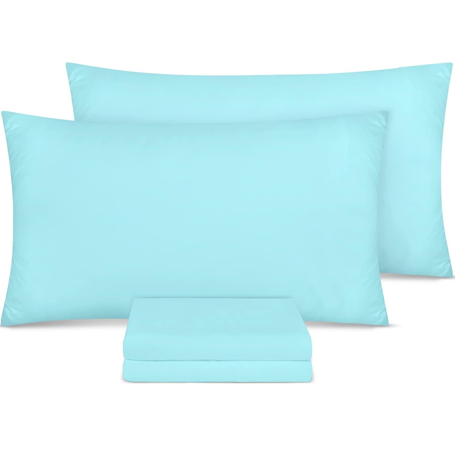 Utopia Bedding Bulk Pack of 80 Pillowcases, Standard 50x75cm Spa Blue