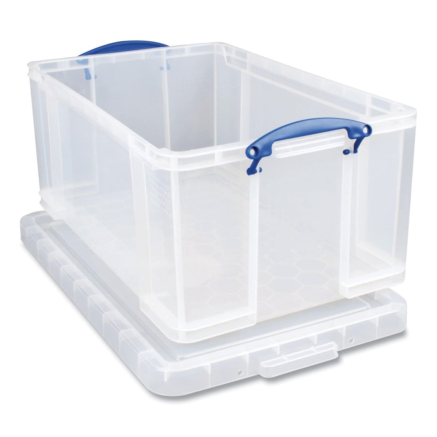 """Really Useful 64 Litre Storage Box, Clear"""