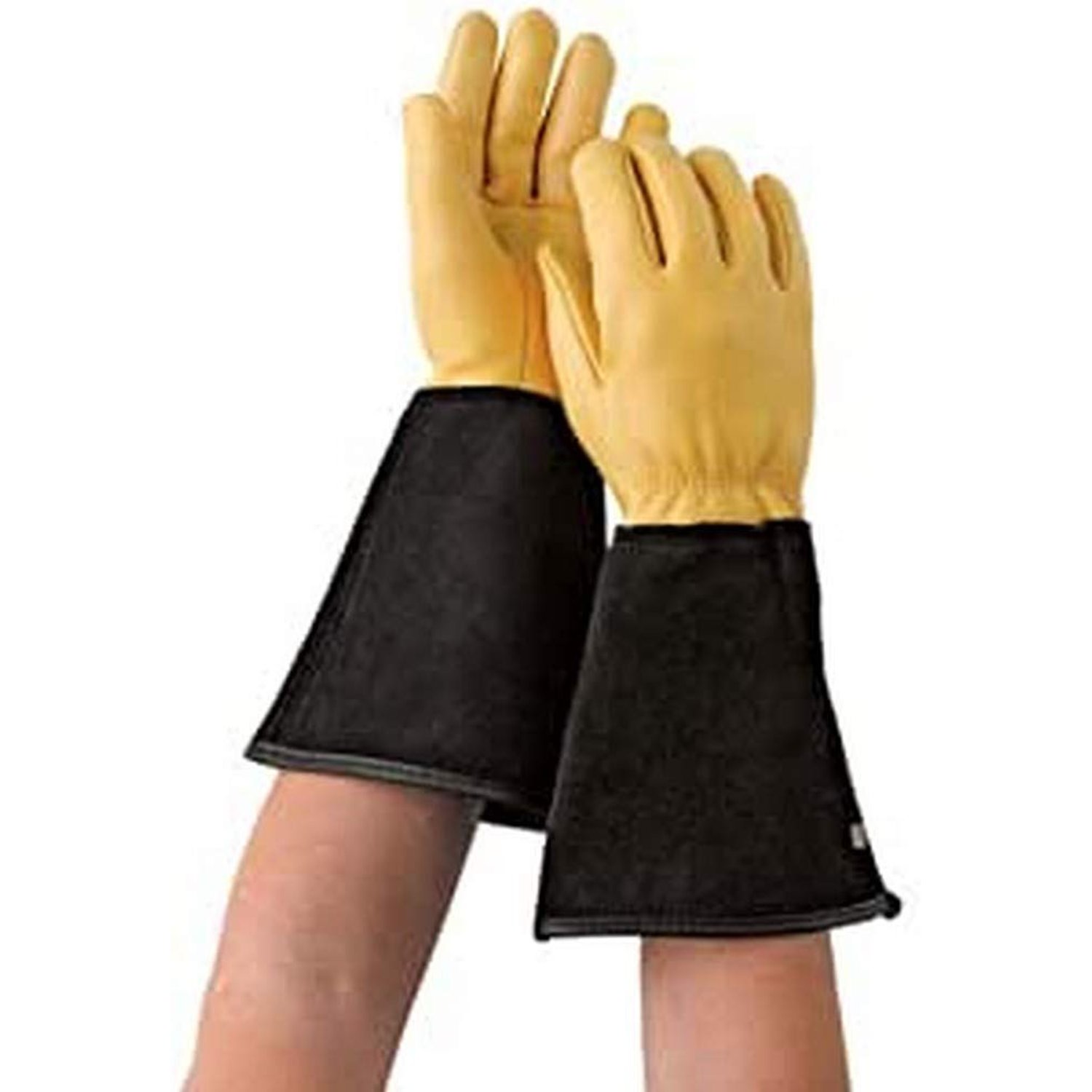 Gold Leaf TOUGH TOUCH Deluxe Deerskin Leather RHS Thorn Resistant Gardening Gloves - Ladies Size - Great Gift, 2 Count (Pack of 1)