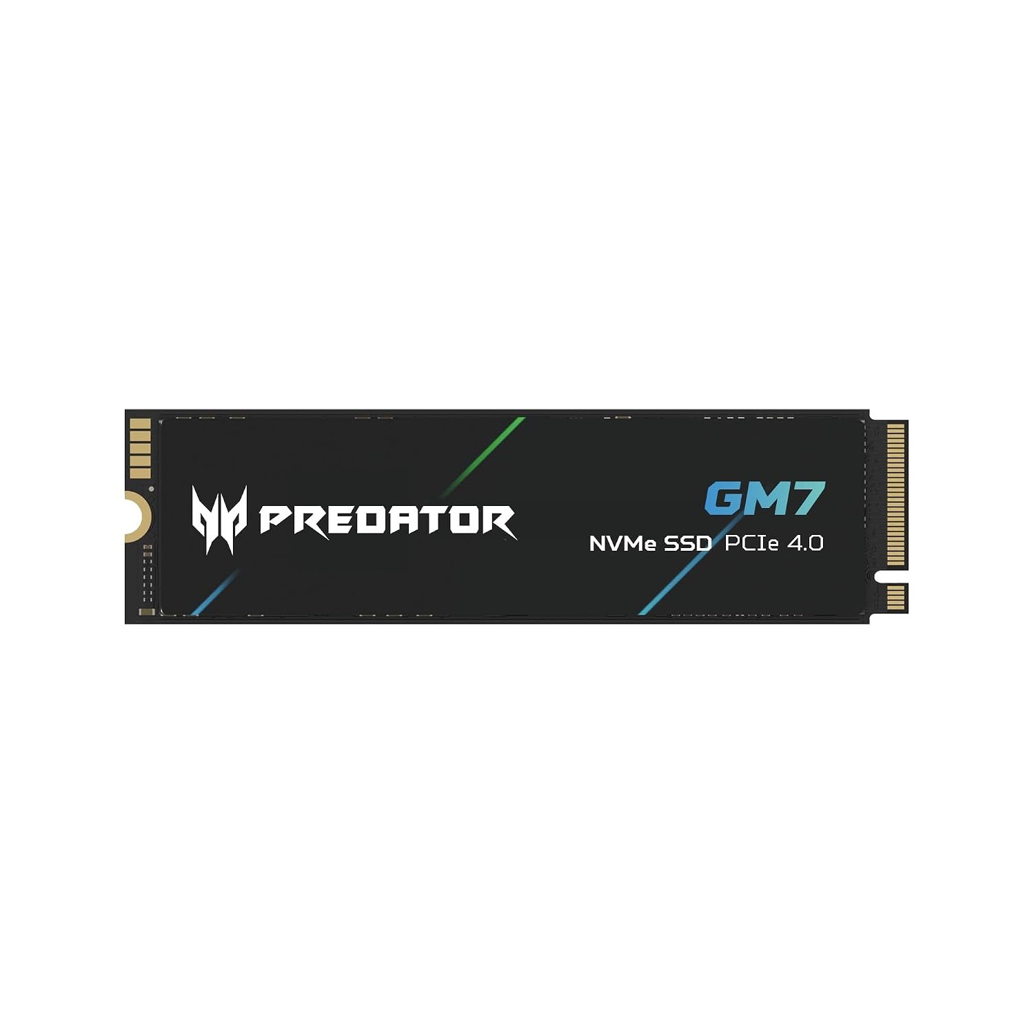 Acer Predator GM7 512GB SSD, M.2 2280 PCIe Gen 4 x4 NVMe 2.0, Read Speed Up to 7200 MB/s, Internal PC Solid State Drive for Laptop, Desktop and PS5 - BL.9BWWR.117