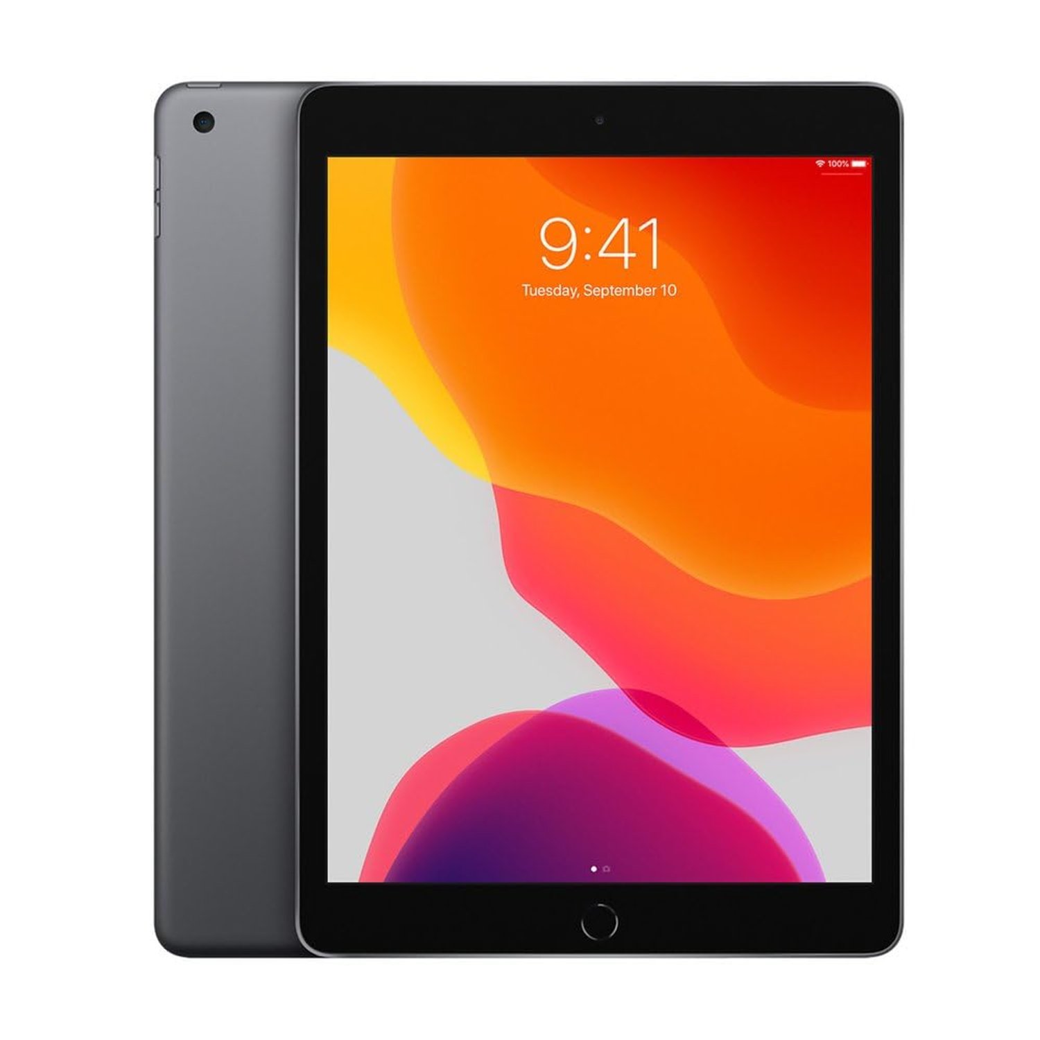 2019 Apple iPad (10.2-inch, Wi-Fi, 32GB) Space Gray (Renewed)