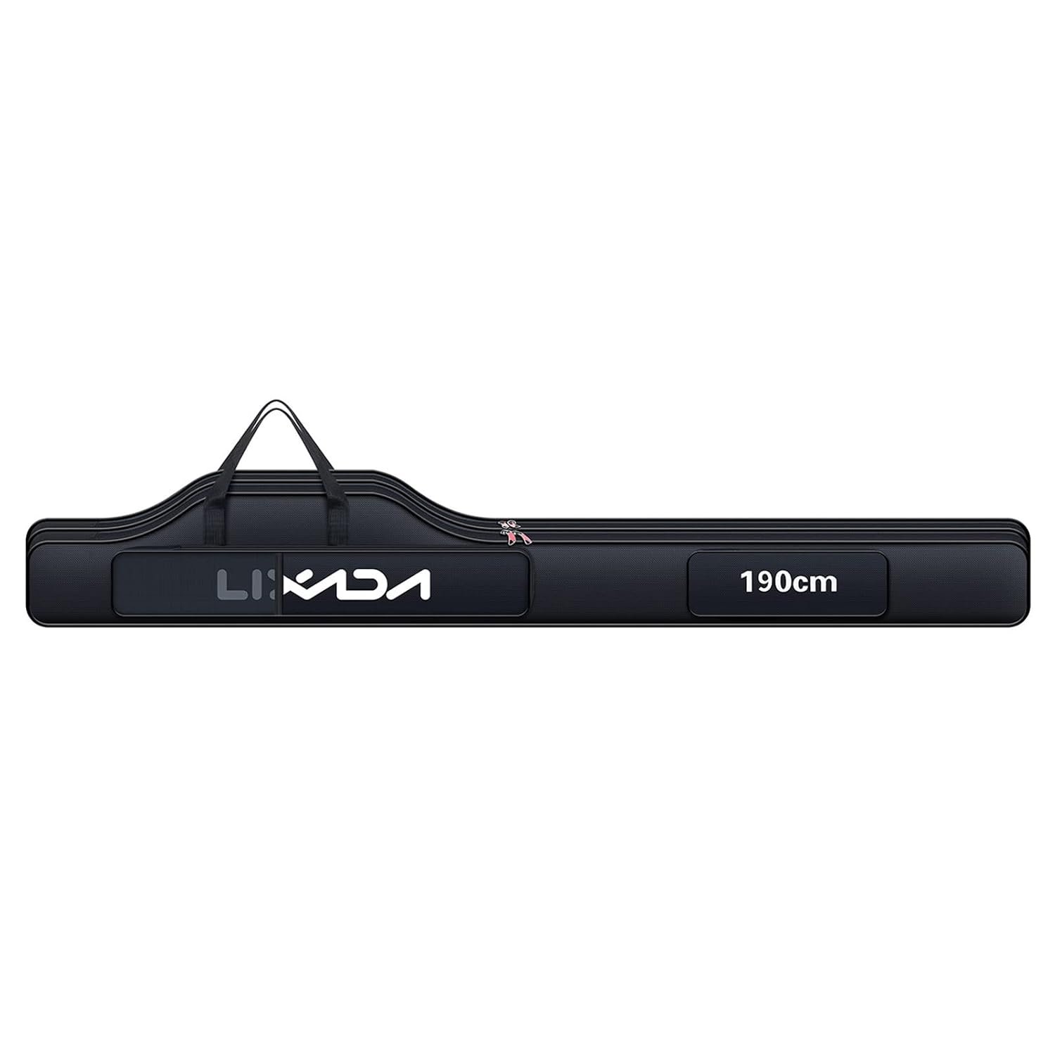 190cm Portable Folding Fishing Rod Reel Bag - Pole Gear Tackle Tool Carry Case Carrier Travel Storage Organizer