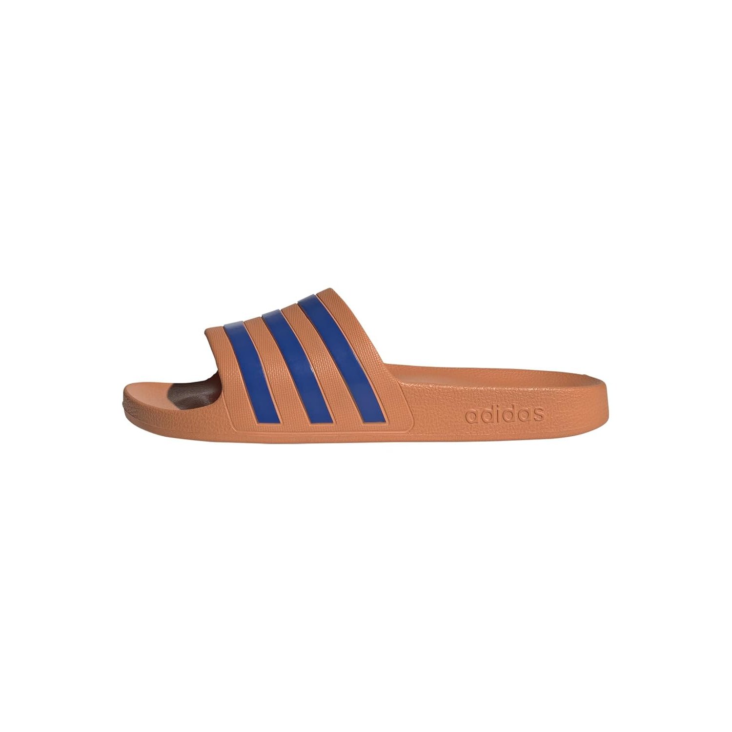 adidas Unisex Adilette Aqua Slides, Dusky Orange/team royal blue/Dusky Orange, 6 UK