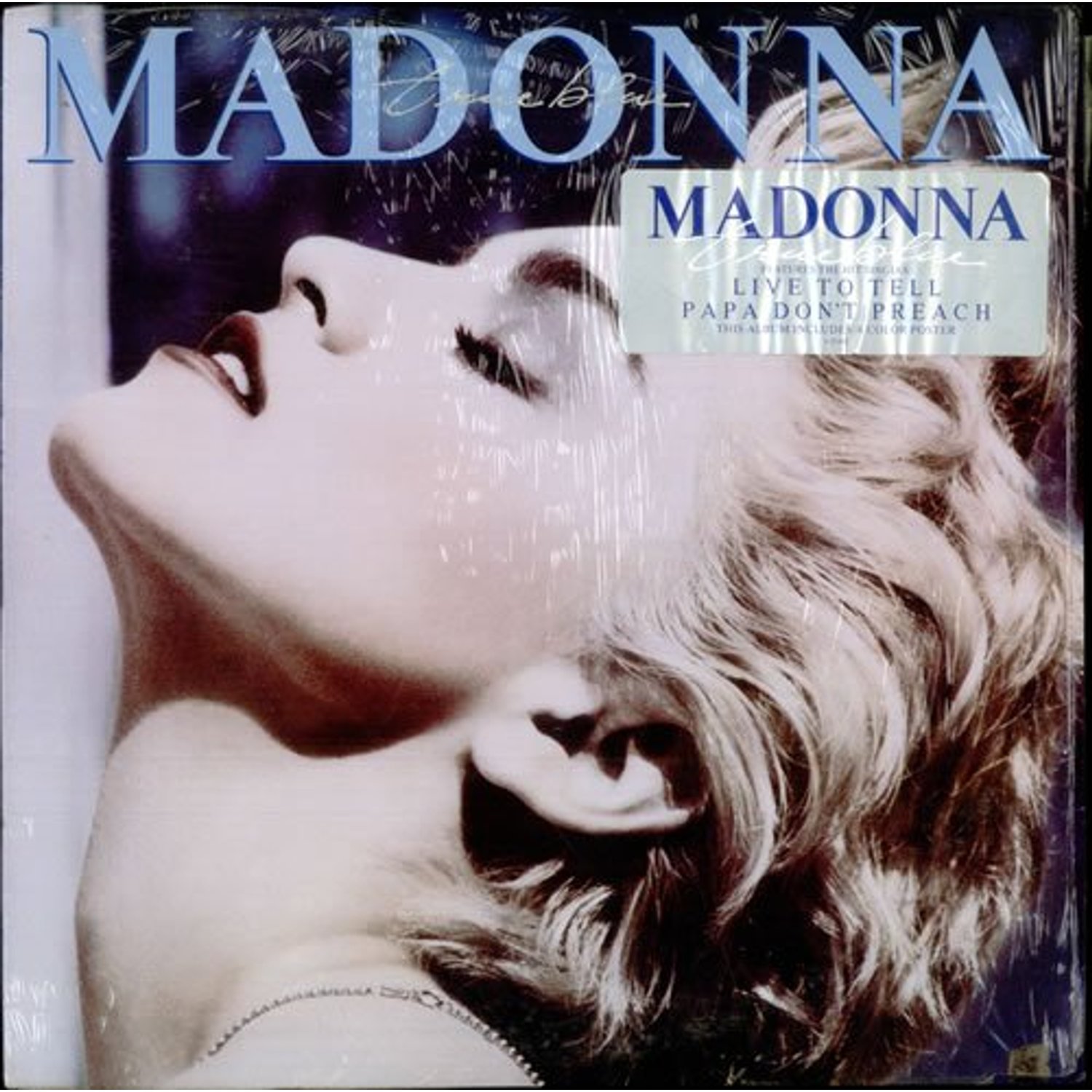 True Blue - Clear Vinyl, insert + poster
