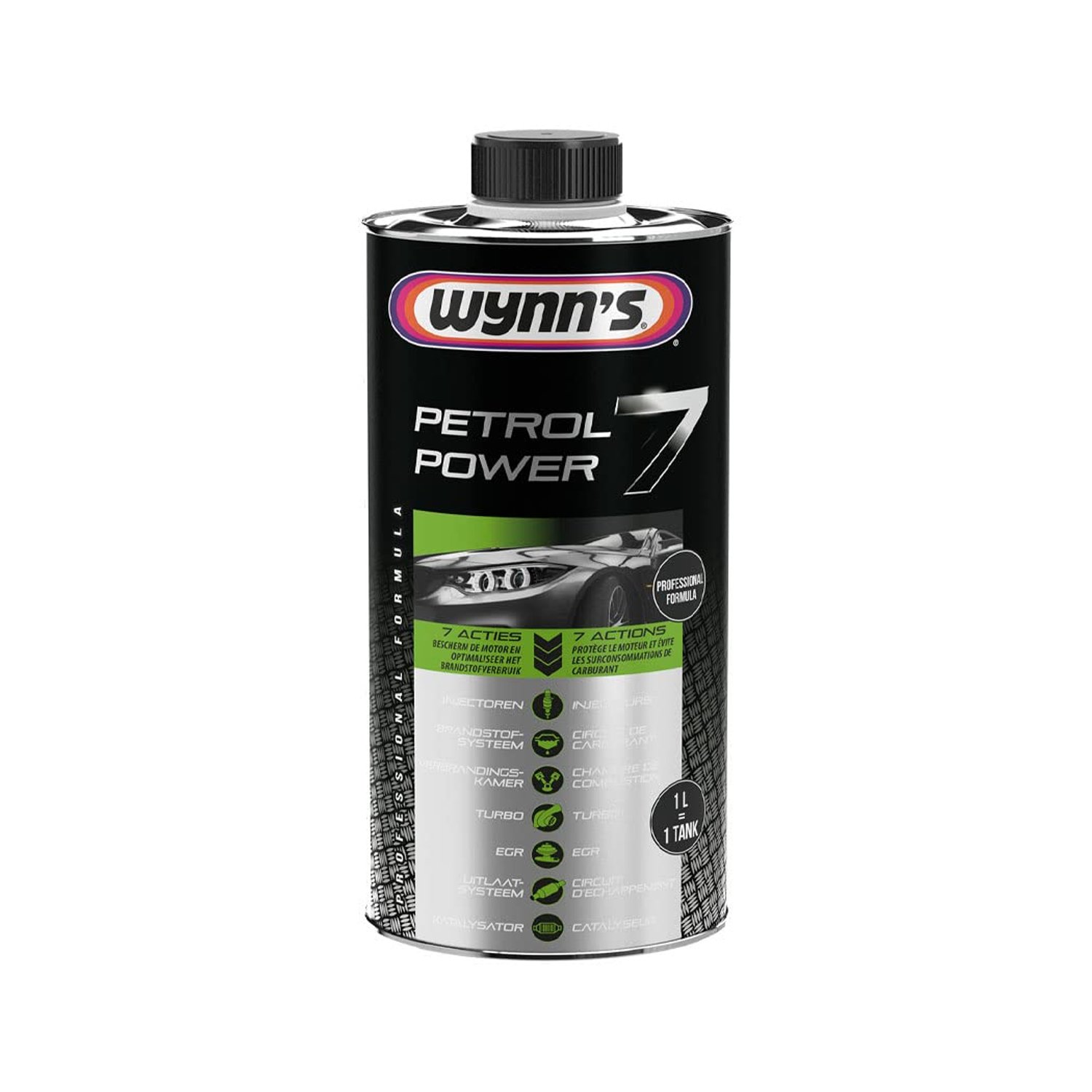 Wynn's Petrol Power 7 Full Action 7 in 1 Engine Optimising Fuel Additive 1L