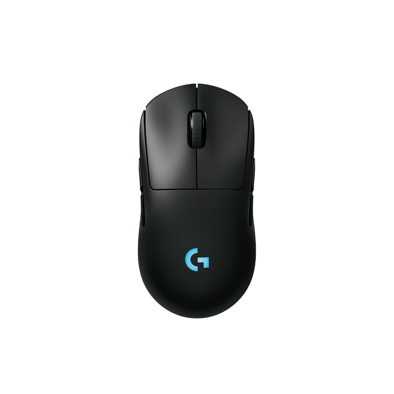 Logitech G PRO 2 Lightspeed Wireless Gaming Mouse, Right- or Left-Handed Mouse with up to 4 Customisable and Switchable Magnetic Side Buttons, 44K DPI Sensor, USB-C Charging, for PC/Mac - Black