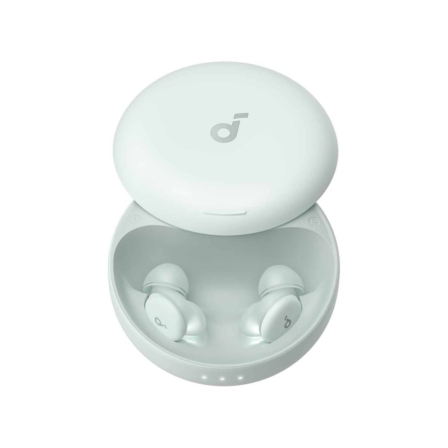 soundcore Sleep A30 by Anker, Ultra‑Comfortable Earbuds for Side Sleepers,Dedicated App, Sleep Monitoring, Soothing Sound Masking Technology for All‑Night Rest (Mist Green)