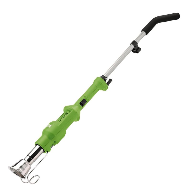 Draper 2000W Electric Weed Burner | 1.7m Cable Hot Air Garden & Allotment Weed Control | Multifunctional Weeding Lighter | Soft Grip Handle 2 Heat Set | 68696, Silver