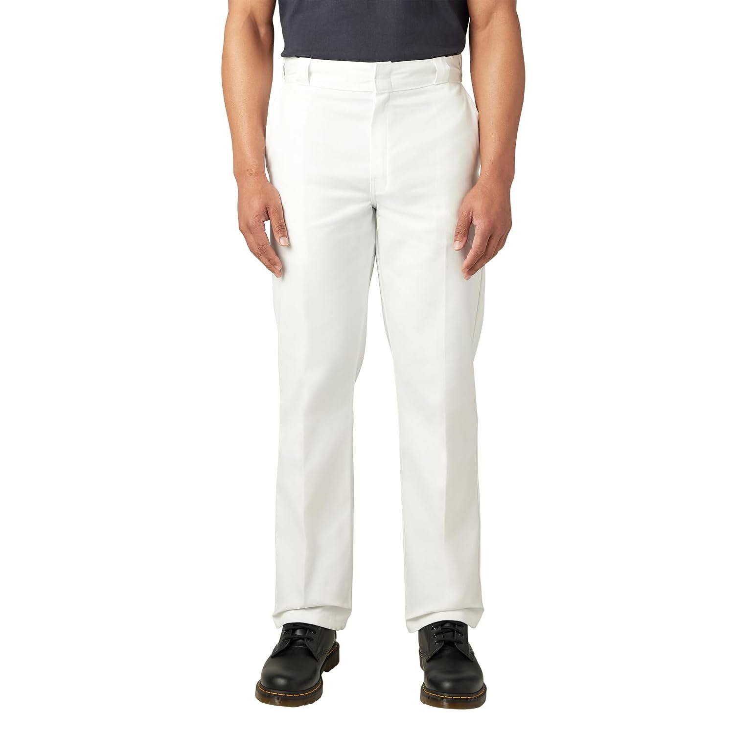 Dickies Men's Original 874 Work Pants Business Casual, White, 29W x 32L