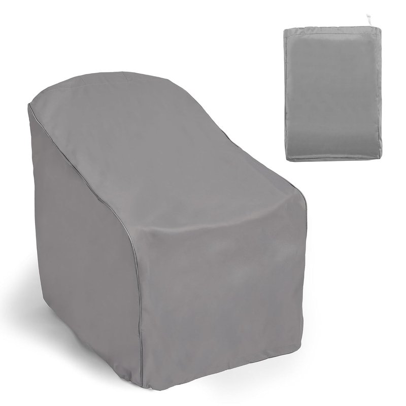 VonHaus Waterproof Garden Chair Cover – Premium Heavy Duty, Breathable 420D Oxford Fabric Protection for Adirondack Chairs & More (H90 x W70 x D88cm)