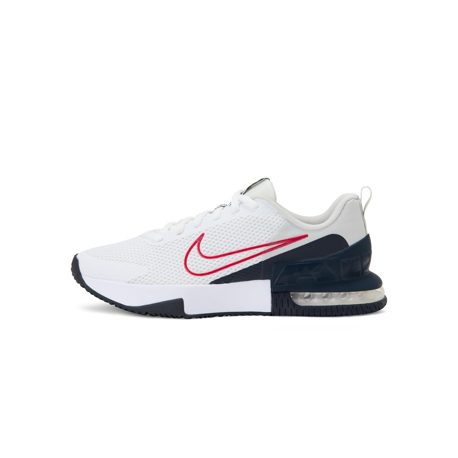 Nike Air Max Alpha Trainer 6 Mens Workout Shoe FQ1833, White University Red Neutral Grey, 11 UK