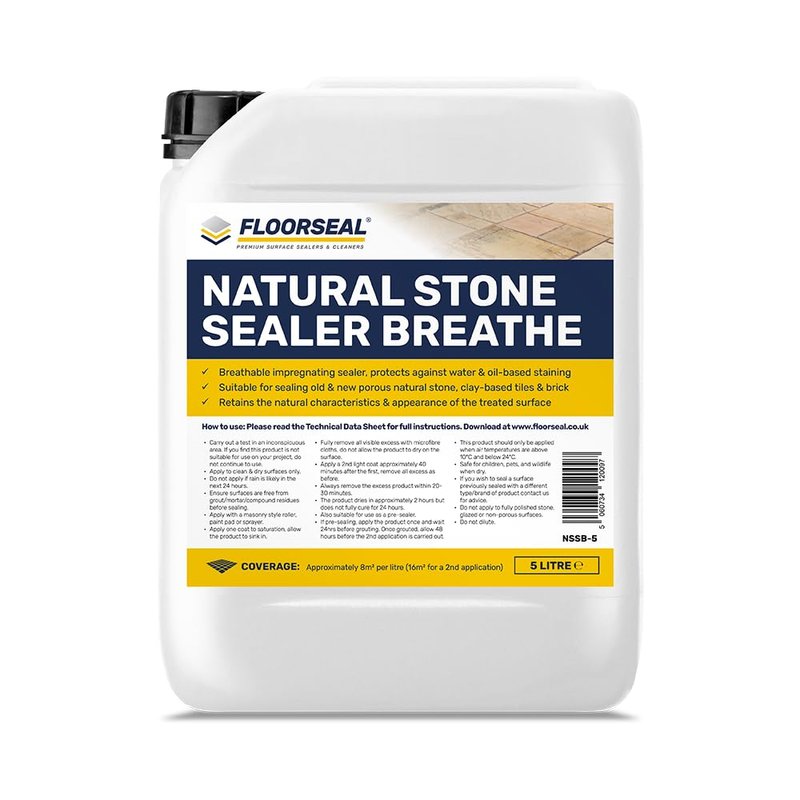 Natural Stone Sealer Breathe (5 Litre)