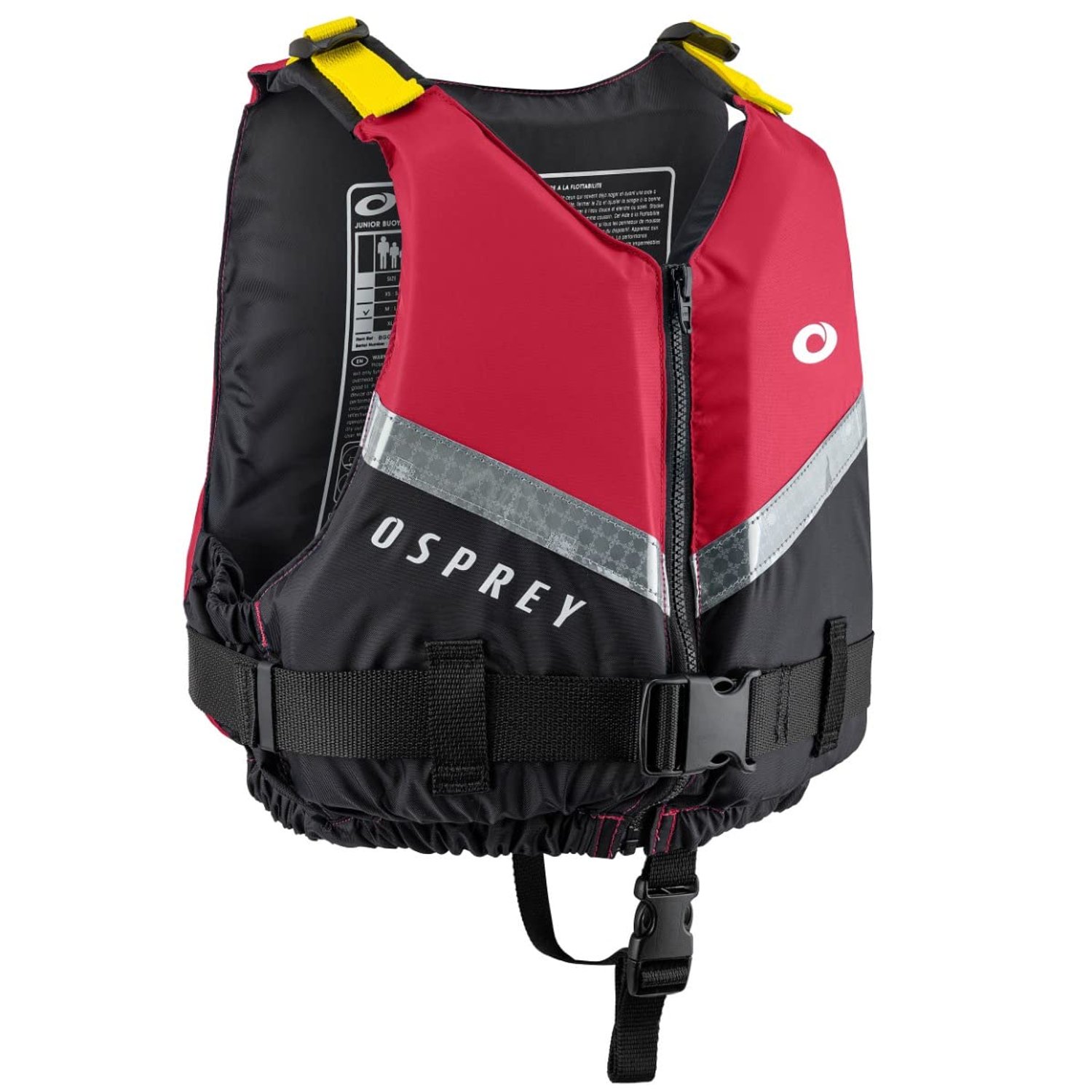 Osprey Kids Buoyancy Aid | Junior 50N Waterproof Buoyancy Vest for Watersports, Kayaking, Paddle Boarding, Watersports, Multiple Colours, Red
