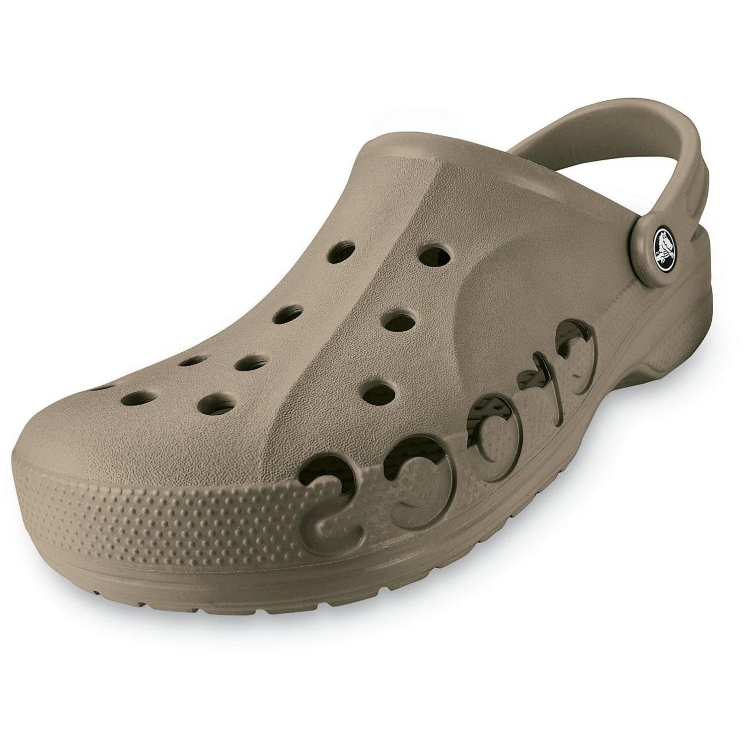 Crocs Unisex Baya Clogs, Khaki, 9 UK Men/ 10 UK Women