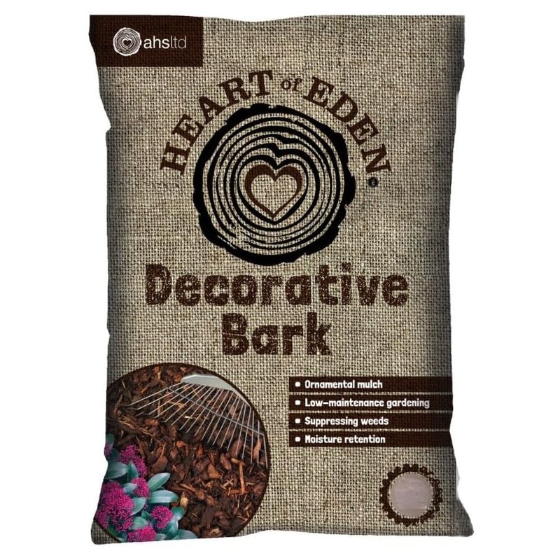 SuperGift.com Bark Mulch, Garden Mulch for Weed Control and Moisture Retention (100L Decorative Bark)