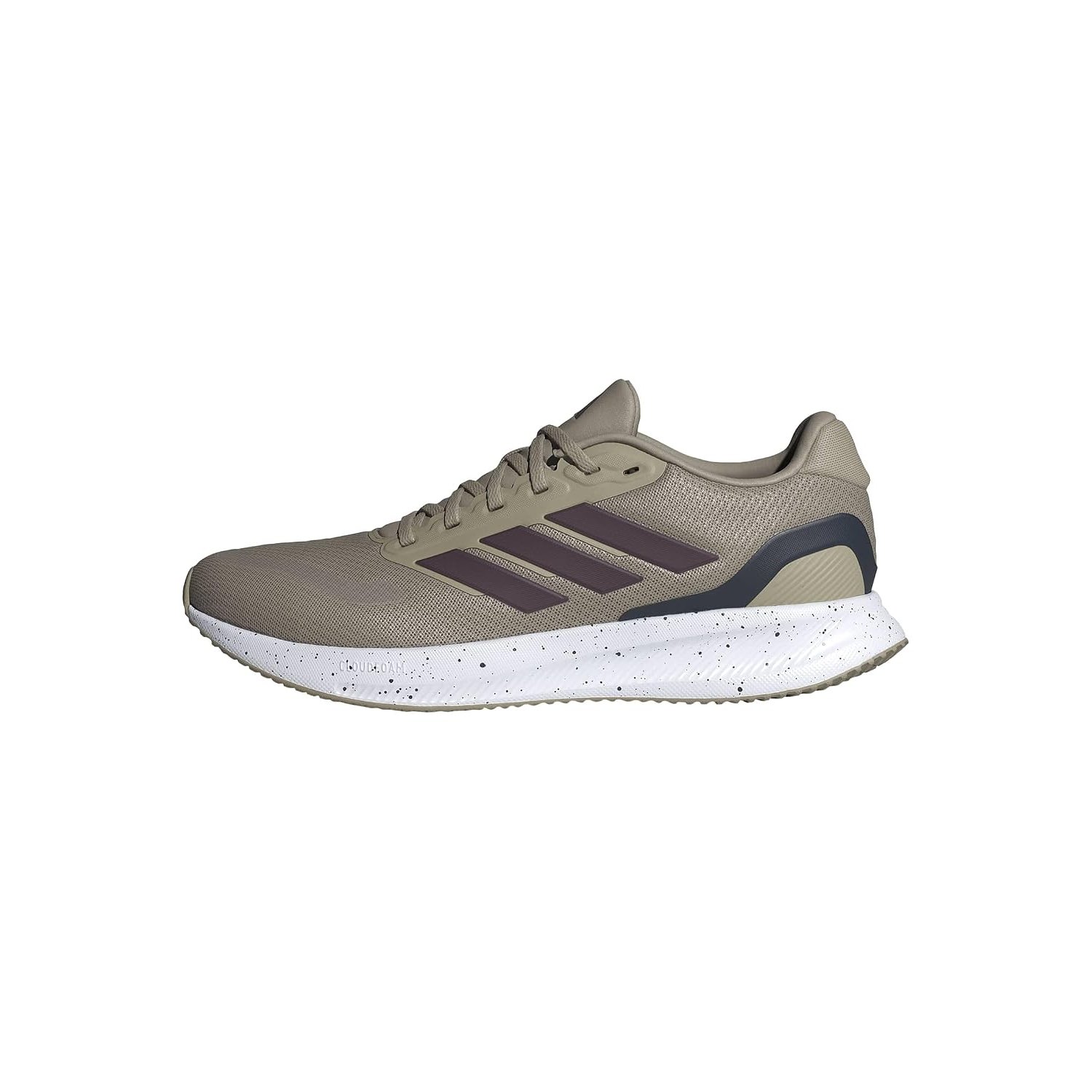 adidas Men's Run Falcon 5 Sneakers, Wonder Cargo/Maroon/Black, 9 UK