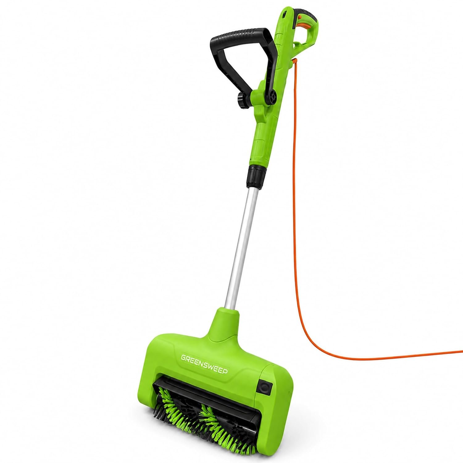 GreenSweep Reviver - Artificial Grass/Turf Power Brush for cleaning Artifical Grass - Lightweight & Compact