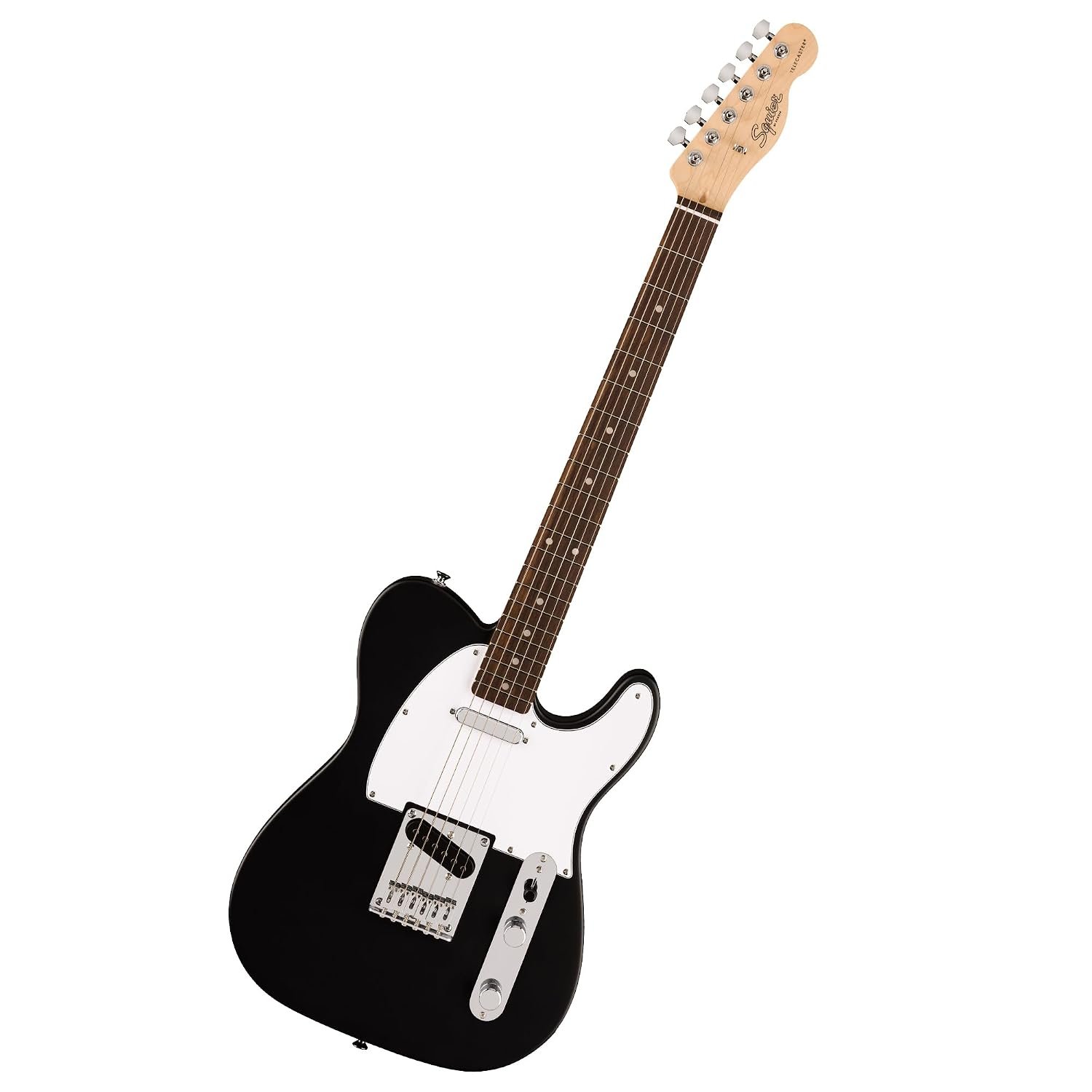 Squier by Fender Debut Telecaster Electric Guitar, Perfect for Beginners with Free Virtual Lessons, Easy-to-play Neck and Body, Black