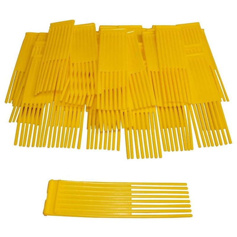 54 Yellow Brushes Fits Westwood Countax Power Sweeper Lawn Tractor