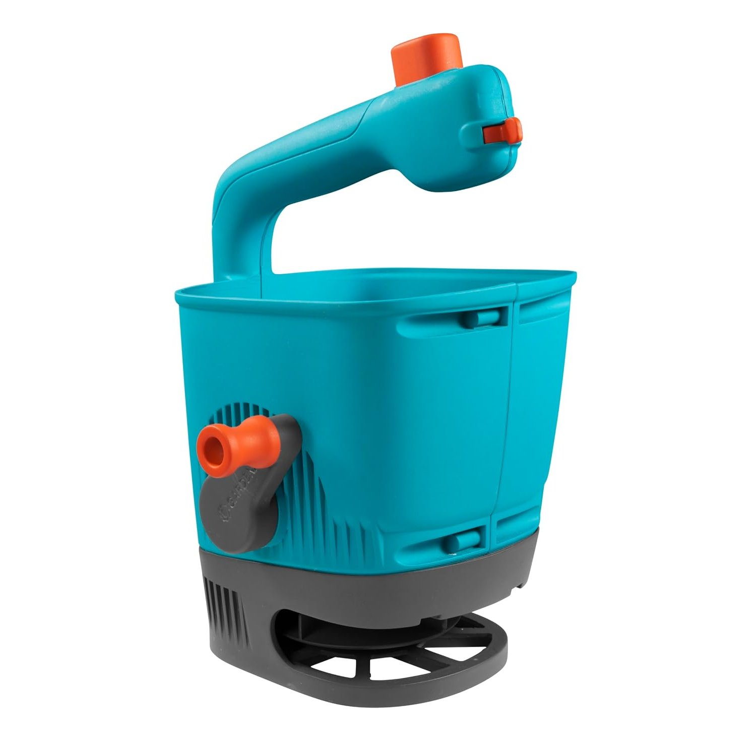 Gardena Hand-Held Spreader M: Spreader for simple distribution of fertiliser, seeds, and salt with a spreading width of 1-4 m, for lawn areas of up to about 100 m² (431-20)