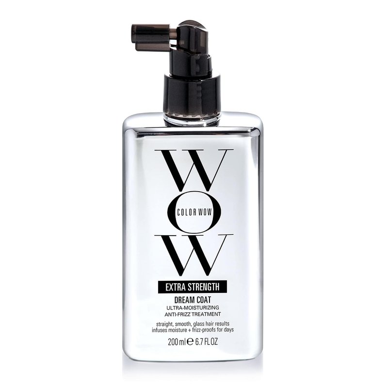 COLOR WOW Extra Strength Dream Coat – Powerful Anti-Frizz Spray for Curly Hair, Ultra Moisturising Humidity-Proof Treatment for Frizz-Prone Hair, 200ml