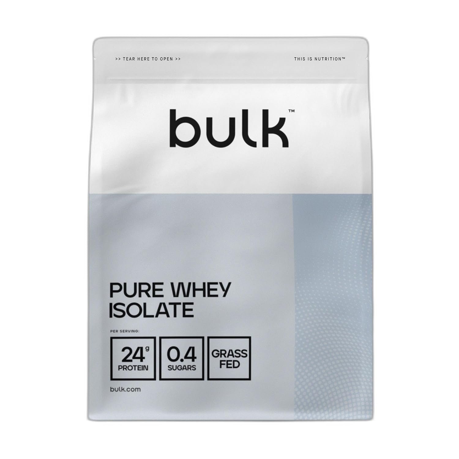 Bulk Pure Whey Isolate 90, Chocolate, 2.5kg