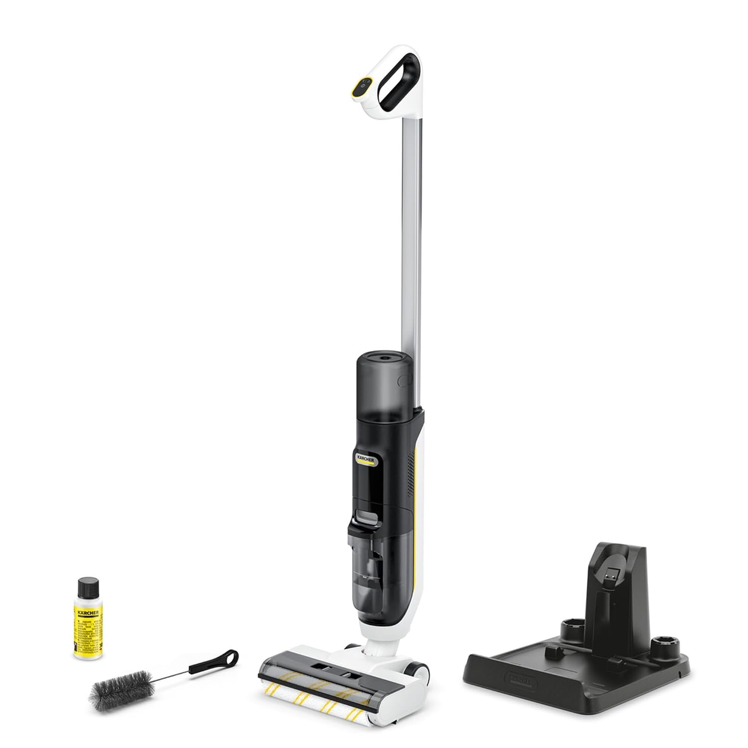 KÄRCHER Floor Cleaner Vacuum FCV 3 Natural N, with 3 cleaning modes, battery life: approx. 30 min, area performance per battery charge: approx. 130 m²
