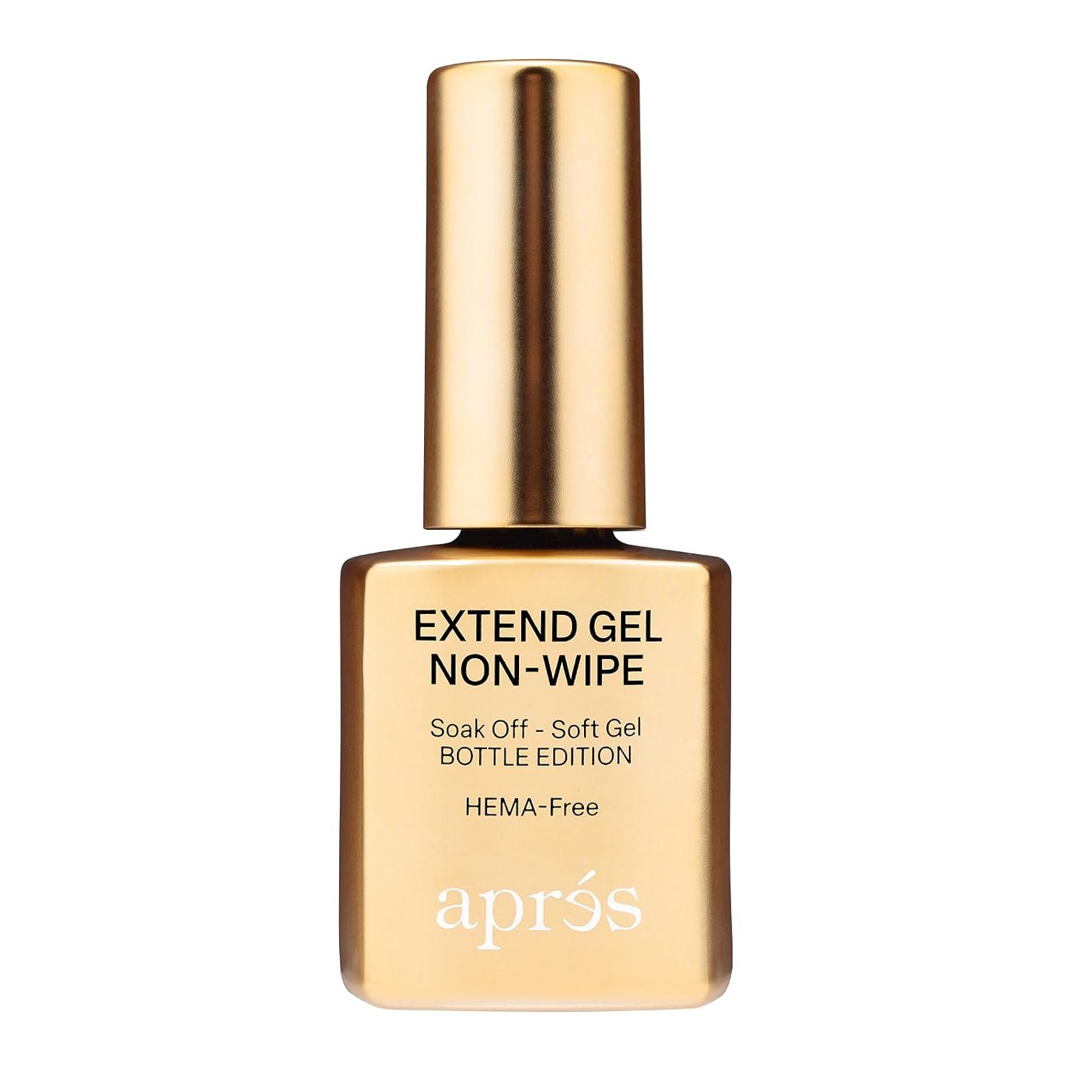 Aprés Nail Non-Wipe Extend Gel, Soak Off HEMA-Free TPO-Free Gel-X Tips Adhesive 15ml / 0.5oz