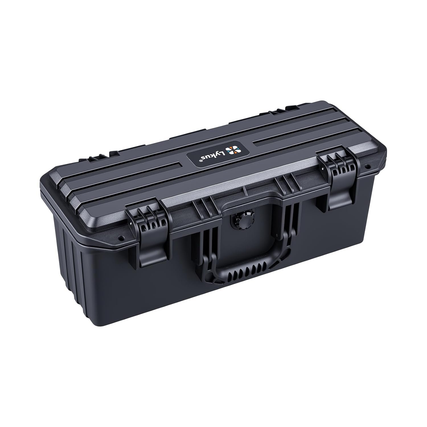 Lykus HC-4230 Waterproof Hard Case with Customizable Foam Insert, Interior Size 45.5x19x18.5 cm, Suitable for Long Slim Items