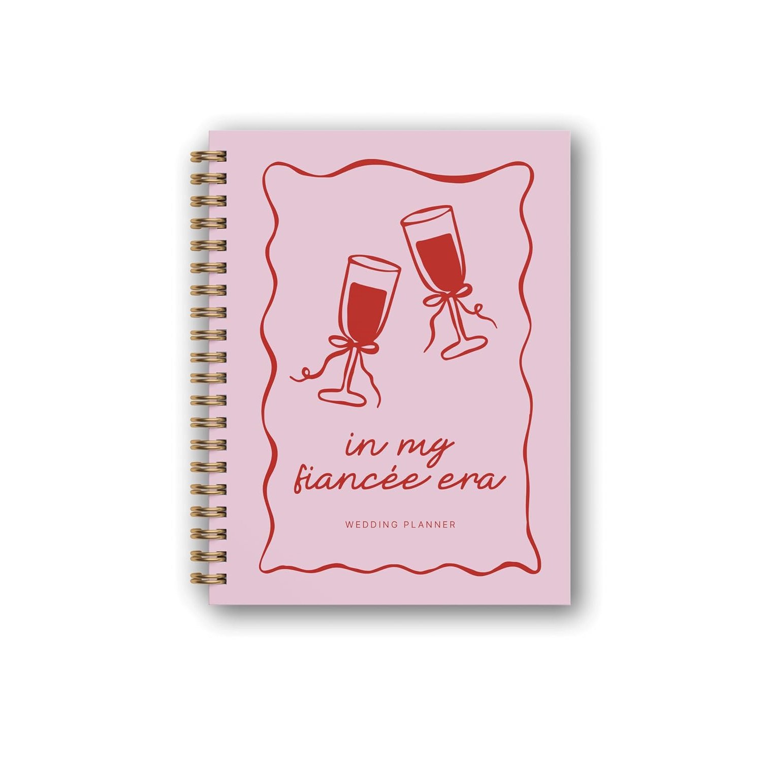 Yop & Tom Wedding Planner Journal - Wedding Organizer Book - Thoughtful Engagement Gift - In My Fiancée Era