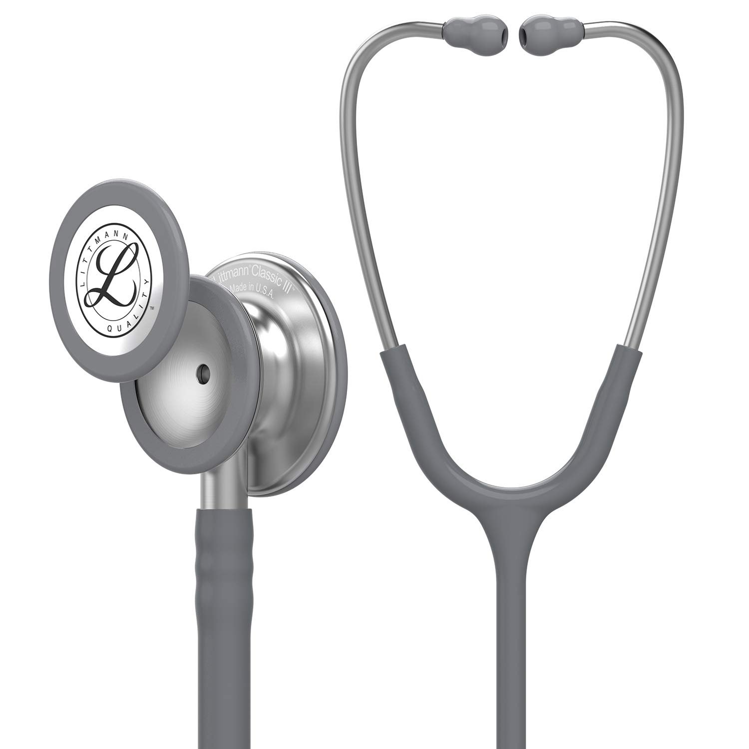 Littmann Classic III Stethoscope, 5621, Grey Tube