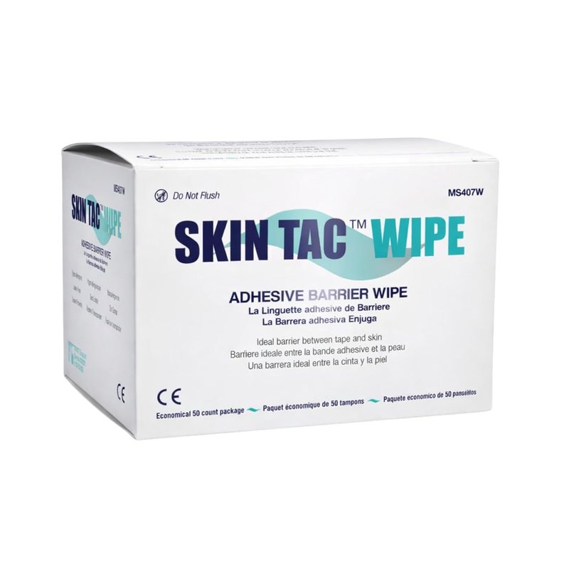 TORBOT Group Skin-Tac-H Adhesive Barrier Wipes, 50/Box