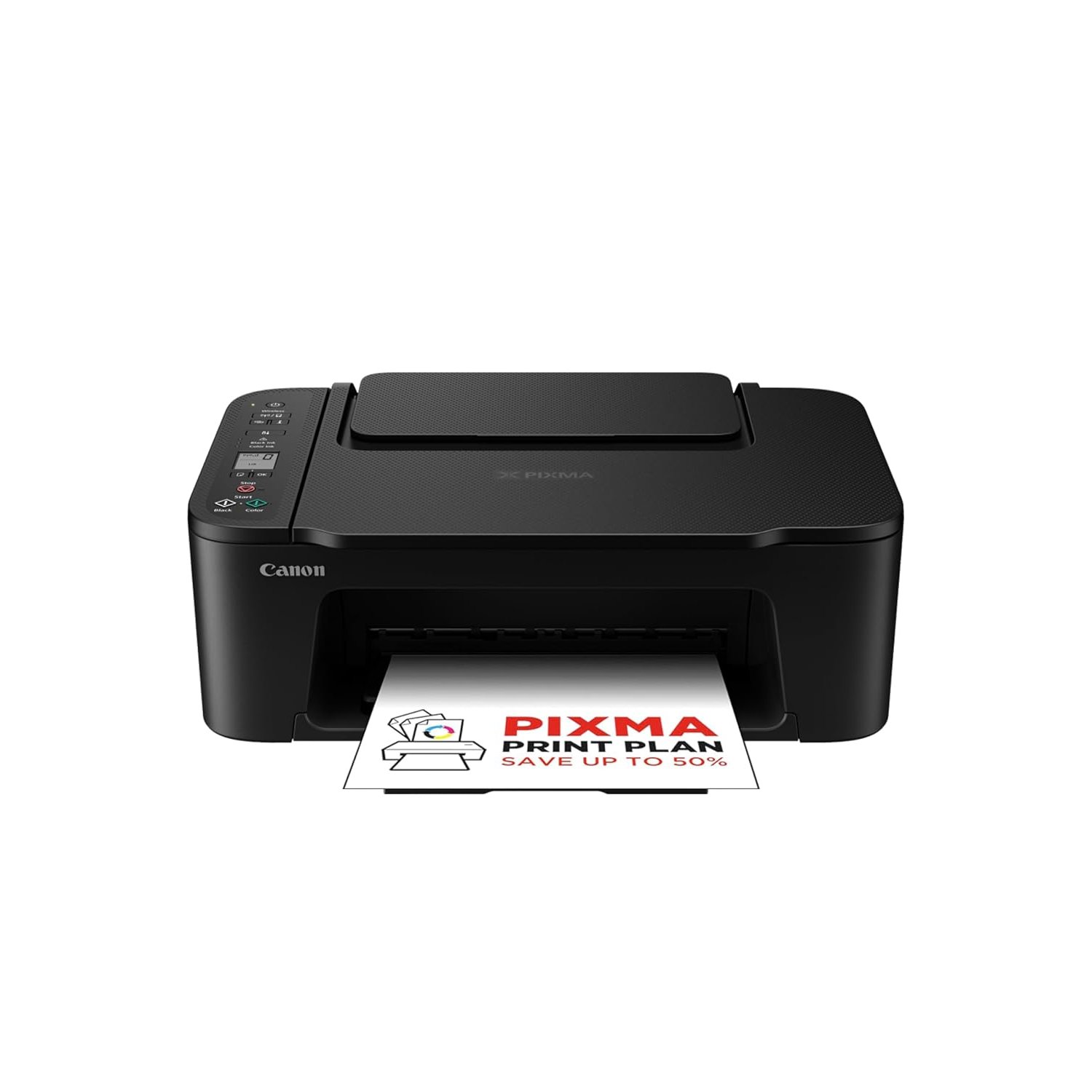 Canon PIXMA TS3750i Wireless Colour All-in-One Inkjet Printer - A4 Print, Copy, Scan - PIXMA Print Plan Compatible - Borderless Photo Printing - Wireless & Smartphone Print - Ideal for Home Printing