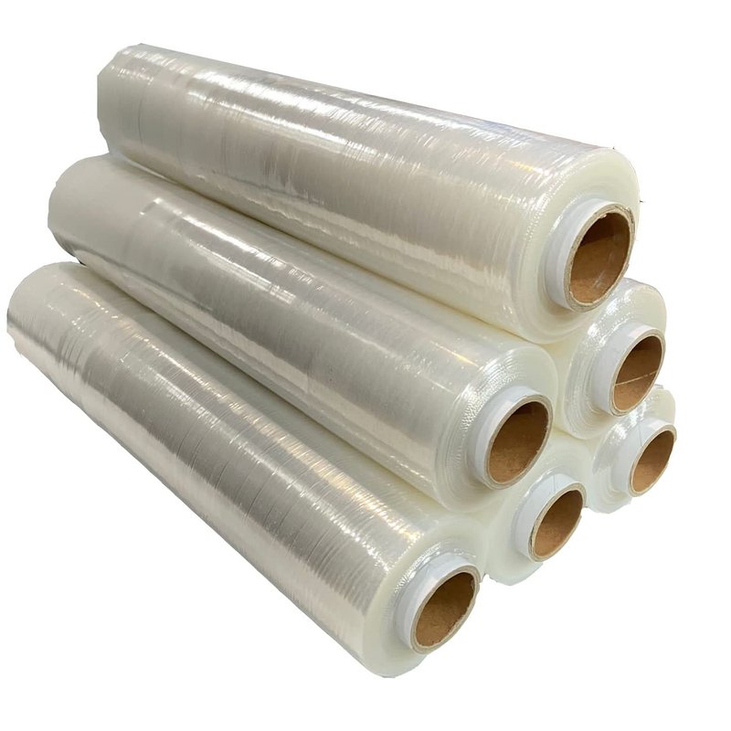 G4GADGET 6 Rolls Heavy Duty Pallet Wrap 400mm x 150m | Industrial-Strength Stretch Film for Packing, Moving & Storage | Waterproof, Tear-Resistant & Secure Shrink Wrap Rolls