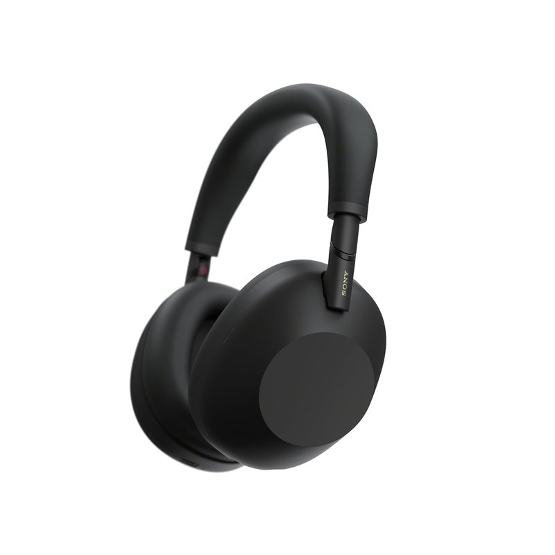 SONY WH-1000XM6 Flagship Noise Cancelling Over-Ear Wireless Bluetooth Headphones, Signature Hi-Res Sound, Comfort, Foldable Design, Durable Case, 30 HR Battery NC On, iOS & Android – Black