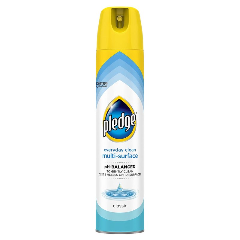Pledge Clean It Multisurface Polish Cleaner Classic 250ml, Pack of 12