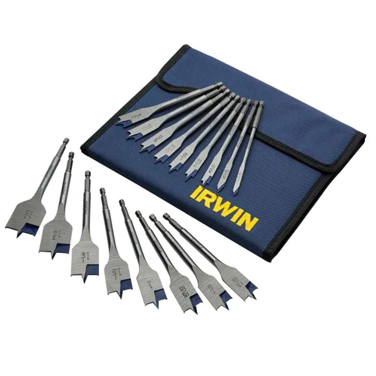 Blue Groove 4X Flat Bit Set, 17 Piece