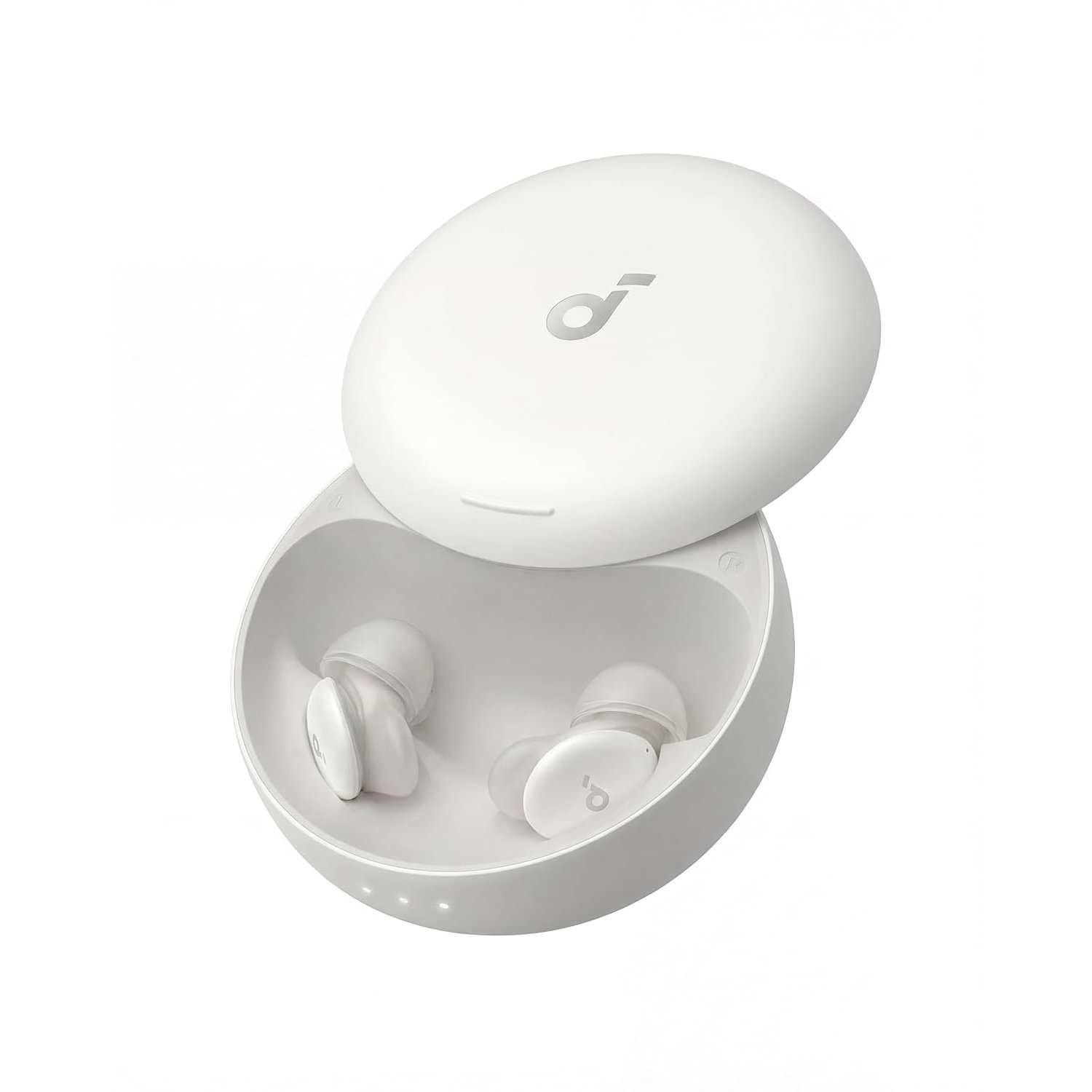 soundcore Sleep A30 by Anker, Ultra‑Comfortable Earbuds for Side Sleepers, Dedicated App, Sleep Monitoring, Soothing Sound Masking Technology for All‑Night Rest (White)