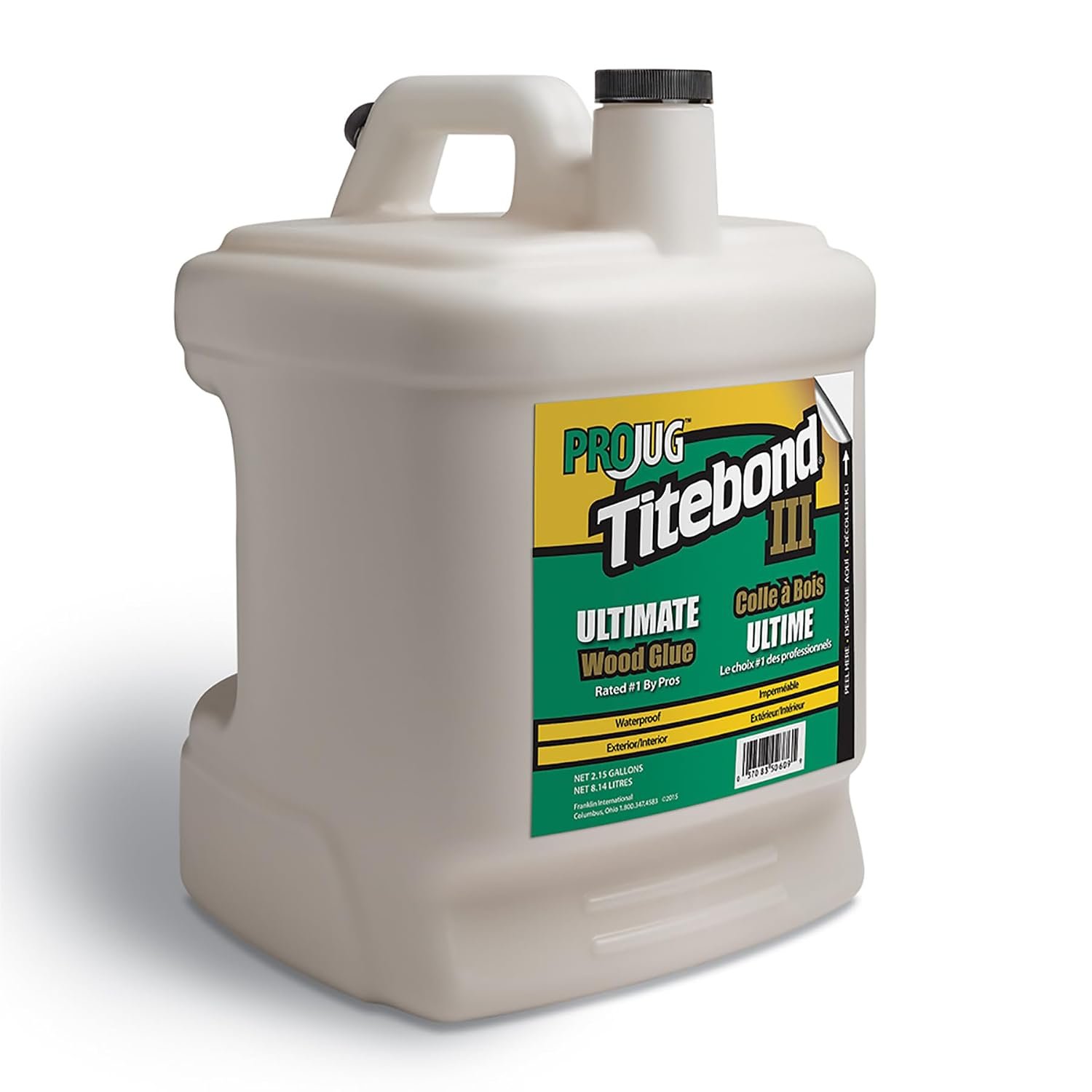 Titebond III Ultimate Wood Glue (2.15Gallon) 8.14 litre Projug