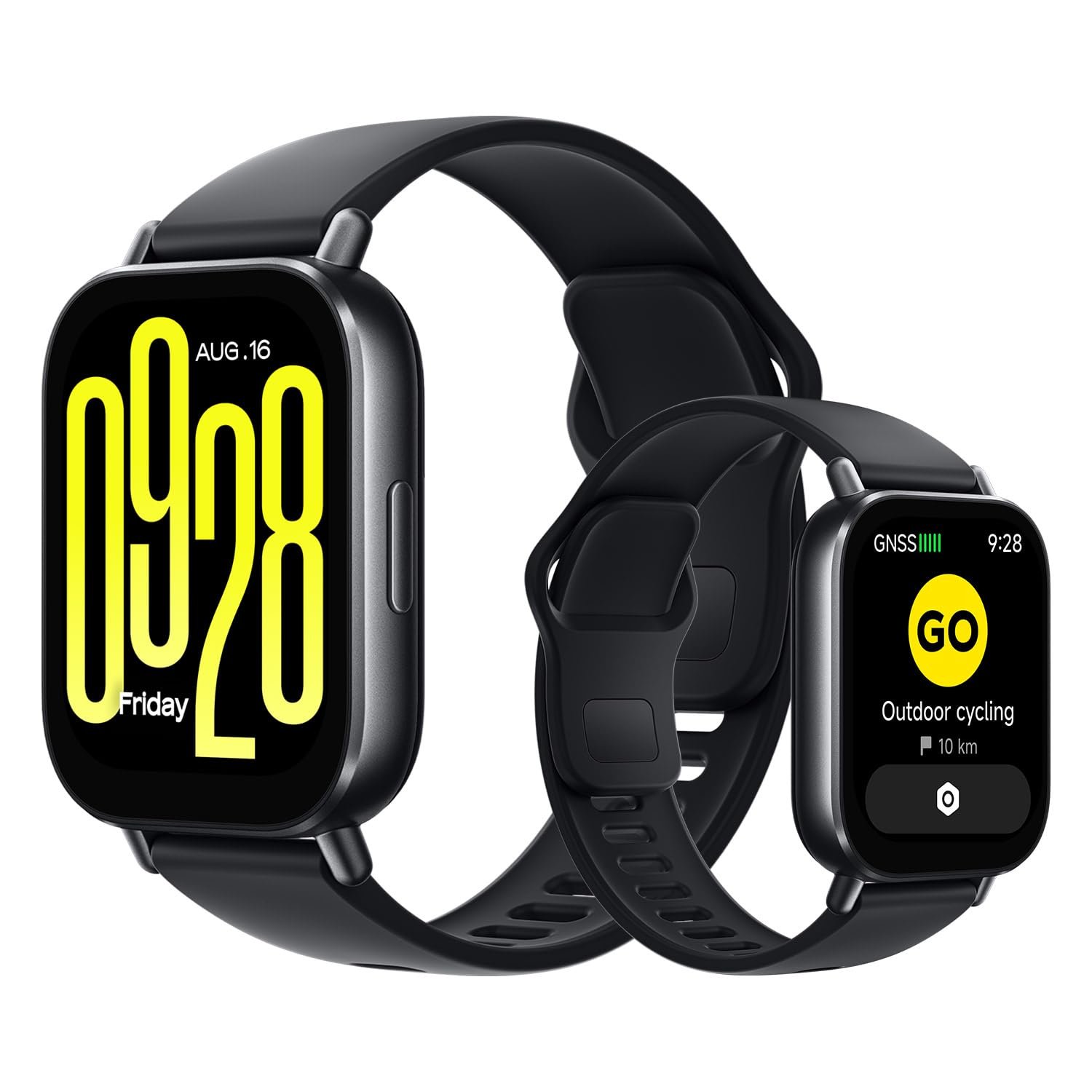 Redmi Watch 5 Active Smartwatch, 2.0 Inch LCD Display, 18 Day Battery, 140+ Sports Modes, Heart Rate and SPO₂ Tracking, 5ATM Waterproof, Bluetooth Calls, Fitness Tracker, Sleep Monitor - Black, black