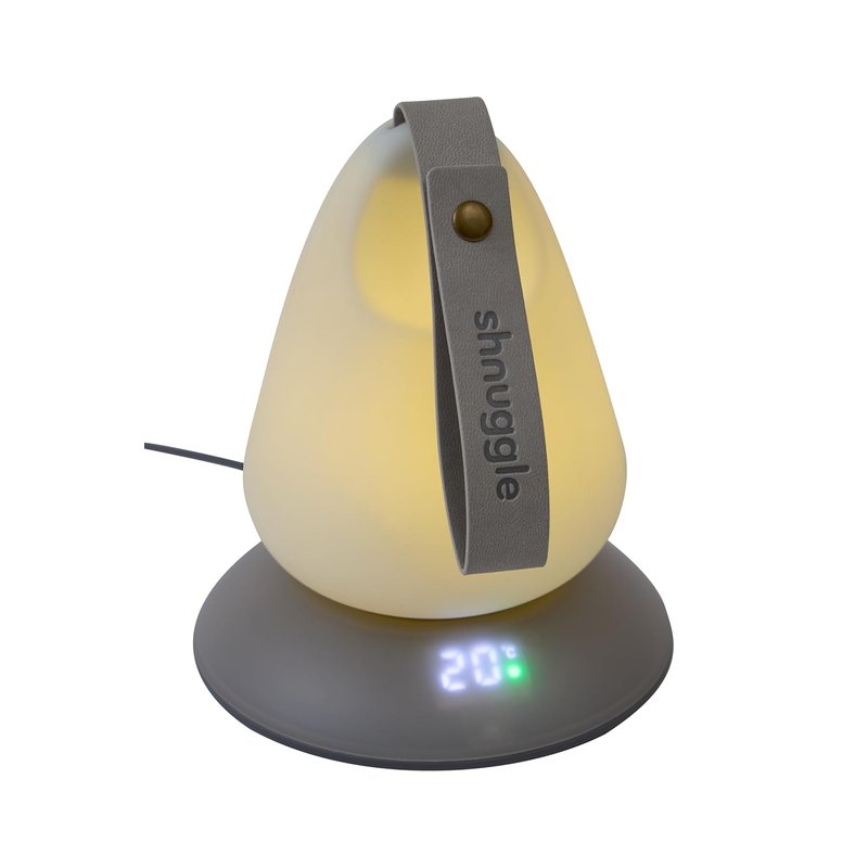 Shnuggle Moonlight Plus Night Light & Digital Room Thermometer – Baby Nursery Light with Temperature Monitor, Gentle Glow for Newborn & Toddler | Updated Design