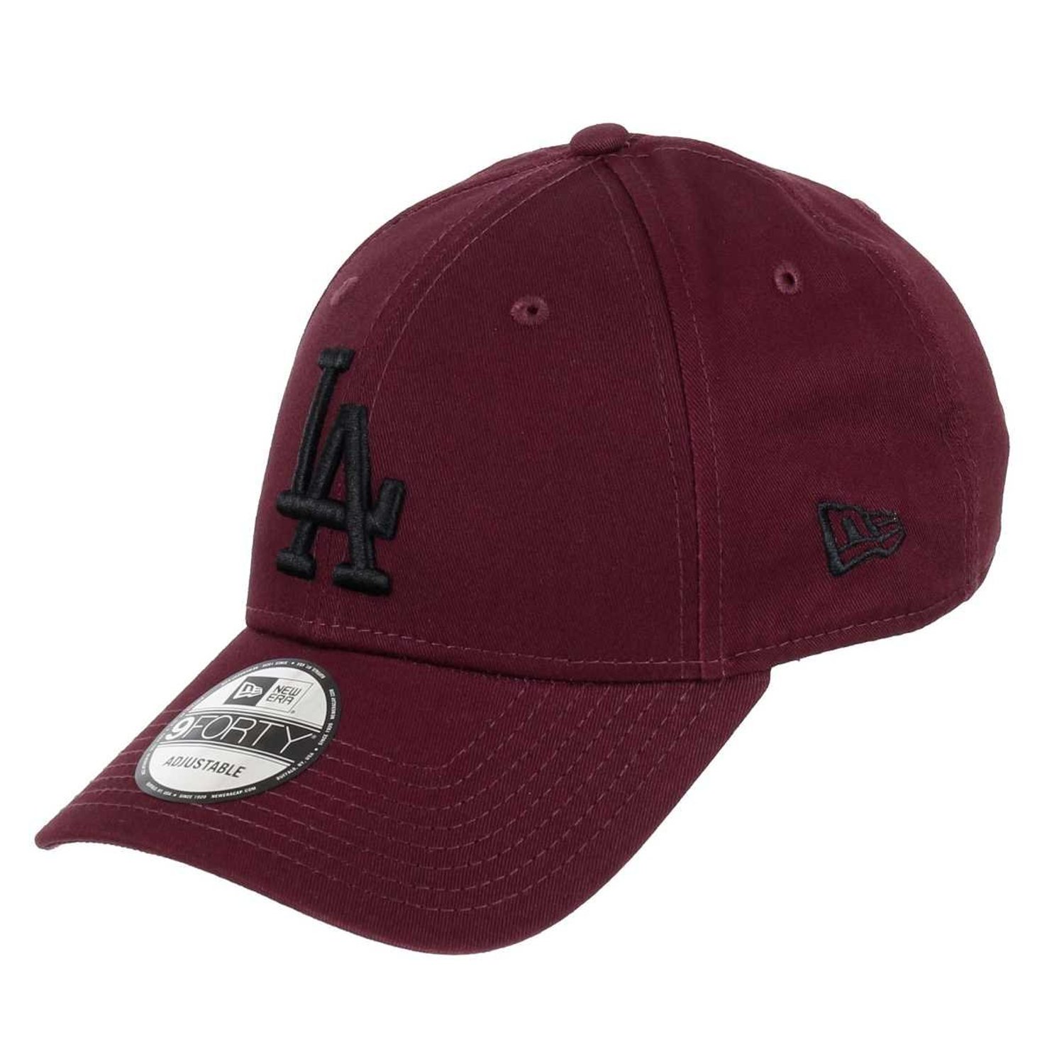 New Era Los Angeles Dodgers 39thirty Stretch Cap Diamond Era Tonal Maroon - L-XL